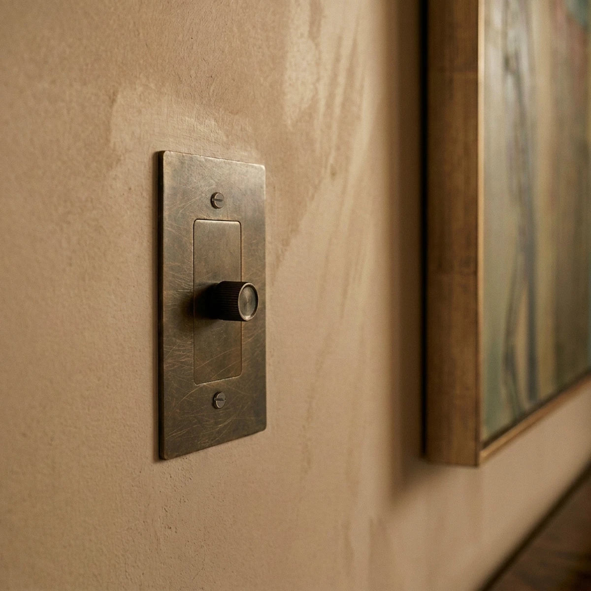 The Brass 3 - Way Rotary Dimmer Switch (1 to 5 Gang) - Residence Supply