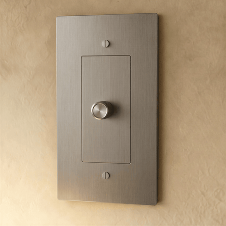 The Brass 3 - Way Rotary Dimmer Switch (1 to 5 Gang) - Residence Supply