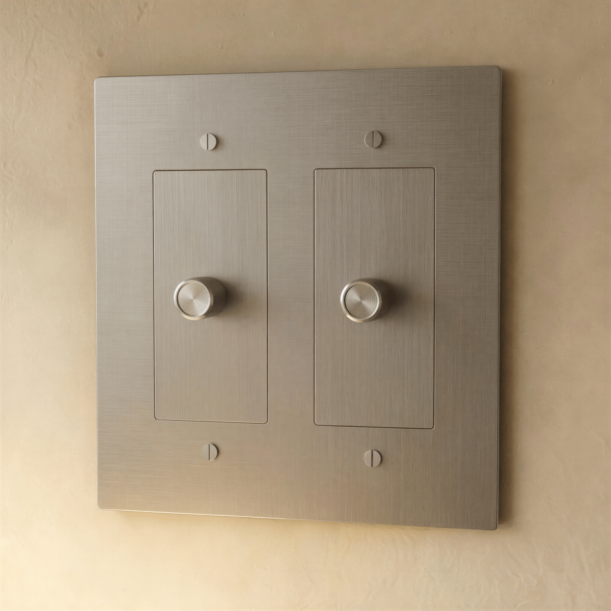 The Brass 3 - Way Rotary Dimmer Switch (1 to 5 Gang) - Residence Supply