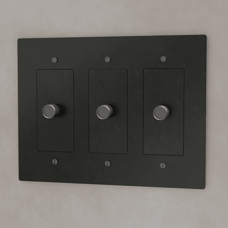 The Brass 3 - Way Rotary Dimmer Switch (1 to 5 Gang) - Residence Supply
