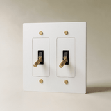 The Brass 4-Way Toggle Switch (1 to 5 Gang) - Residence Supply