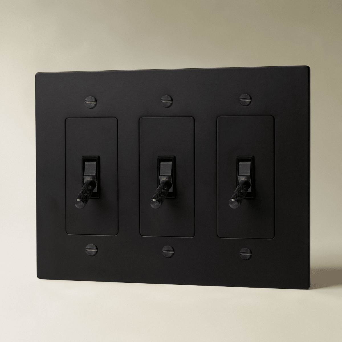 The Brass 4-Way Toggle Switch (1 to 5 Gang) - Residence Supply