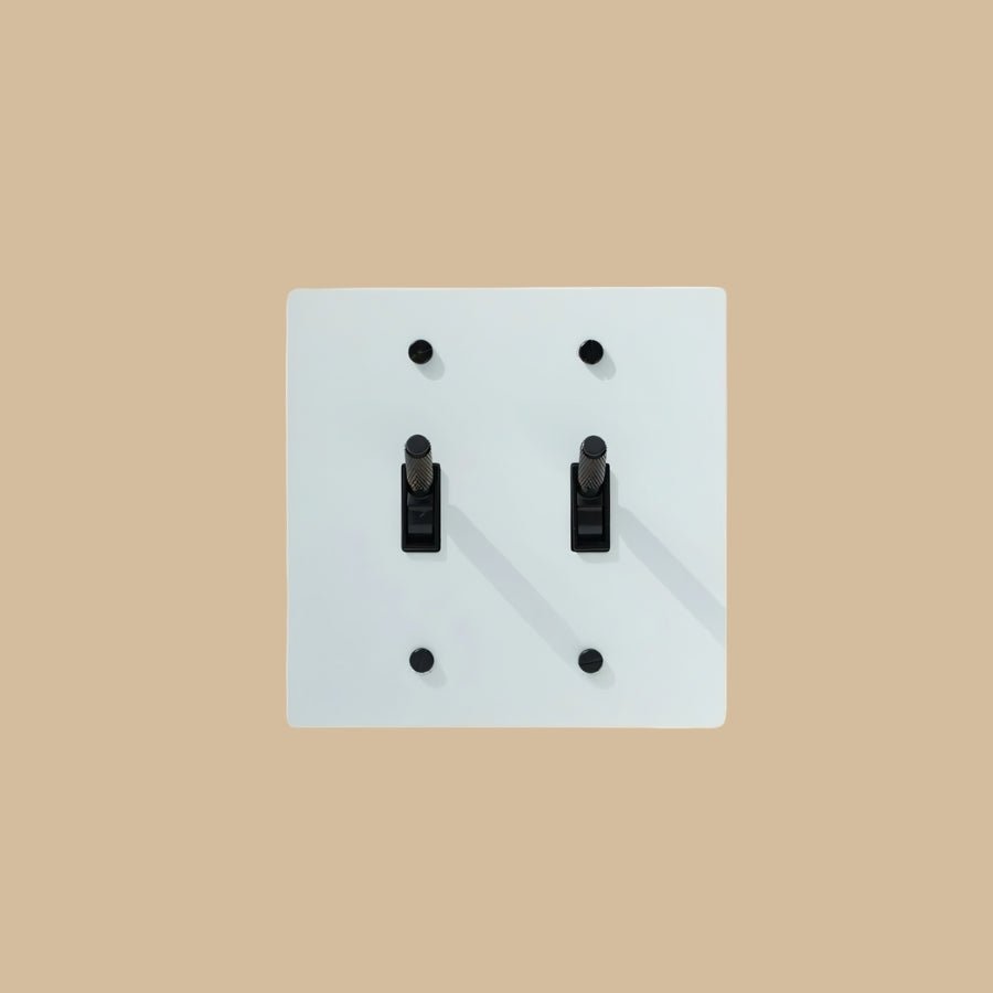 The Architectural Brass Toggle Switch (1 to 5 Gang) - Open Box