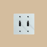 The Architectural Brass Toggle Switch (1 to 5 Gang) - Open Box