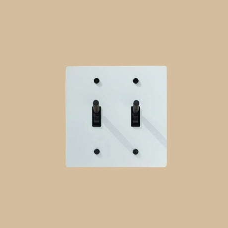 The Architectural Brass Toggle Switch (1 to 5 Gang) - Open Box