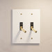 The Brass 4 - Way Toggle Switch (1 to 5 Gang) - Residence Supply