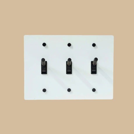 The Architectural Brass Toggle Switch (1 to 5 Gang) - Open Box