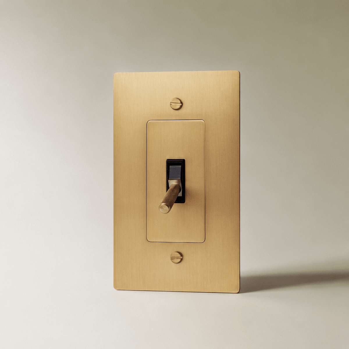 The Brass 4-Way Toggle Switch (1 to 5 Gang) - Residence Supply
