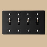 The Architectural Brass 4-Way Toggle Switch (1 to 5 Gang) - Open Box