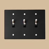 The Architectural Brass 4-Way Toggle Switch (1 to 5 Gang) - Open Box