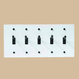 The Architectural Brass Toggle Switch (1 to 5 Gang) - Open Box