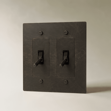 The Brass 4-Way Toggle Switch (1 to 5 Gang) - Residence Supply