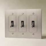 The Brass 4-Way Toggle Switch (1 to 5 Gang) - Residence Supply