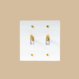 The Architectural Brass 4-Way Toggle Switch (1 to 5 Gang) - Open Box