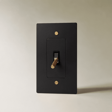 The Brass 4-Way Toggle Switch (1 to 5 Gang) - Residence Supply
