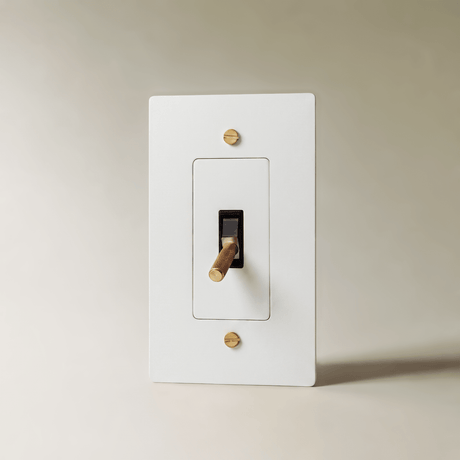The Brass 4-Way Toggle Switch (1 to 5 Gang) - Residence Supply