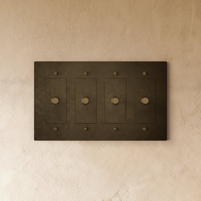 The Brass Dimmer Switch (1 to 5 Gang) - Residence Supply