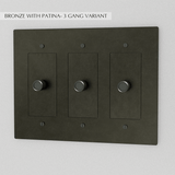 The Brass Dimmer Switch (1 to 5 Gang) - Residence Supply