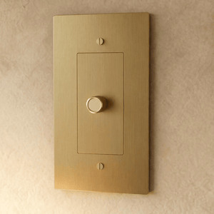 The Brass Dimmer Switch (1 to 5 Gang))