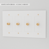 The Brass Dimmer Switch (1 to 5 Gang) - Residence Supply