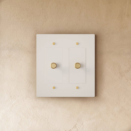 The Brass Dimmer Switch (1 to 5 Gang) - Residence Supply