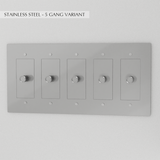 The Brass Dimmer Switch (1 to 5 Gang) - Residence Supply