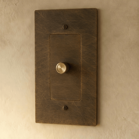 The Brass Dimmer Switch (1 to 5 Gang) - Residence Supply