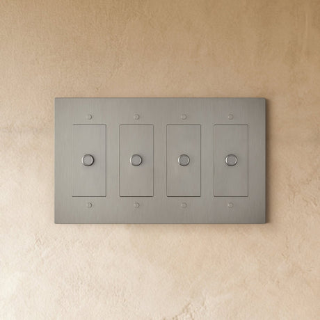 The Brass Dimmer Switch (1 to 5 Gang) - Residence Supply