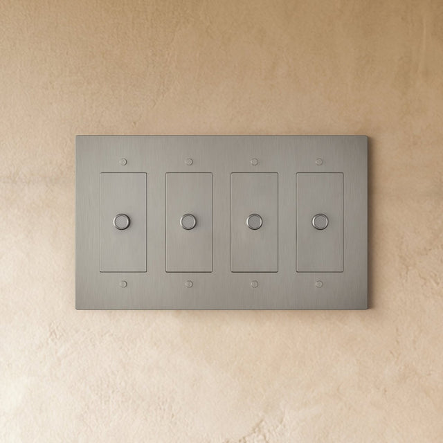 The Brass Dimmer Switch (1 to 5 Gang) - Residence Supply
