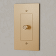 The Brass Dimmer Switch (1 to 5 Gang) - Residence Supply