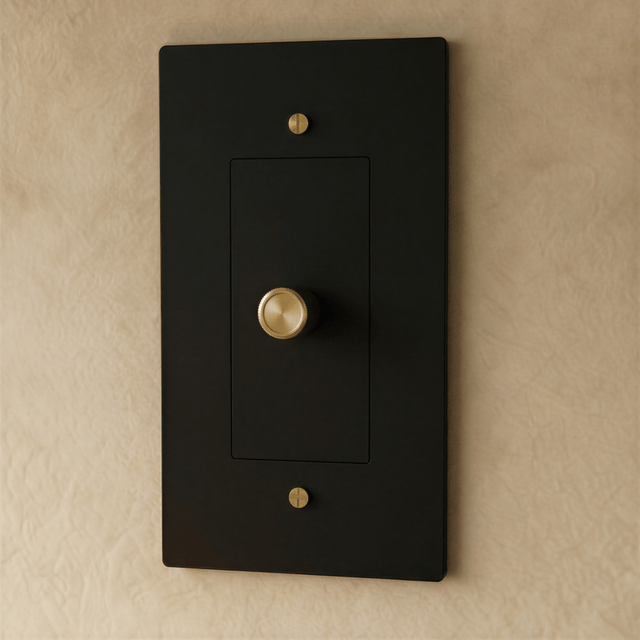 The Brass Dimmer Switch (1 to 5 Gang) - Residence Supply