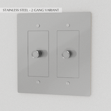 The Brass Dimmer Switch (1 to 5 Gang) - Residence Supply