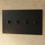 The Brass Dimmer Switch (1 to 5 Gang) - Residence Supply