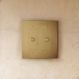 The Brass Dimmer Switch (1 to 5 Gang) - Residence Supply