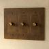 The Brass Dimmer Switch (1 to 5 Gang) - Residence Supply