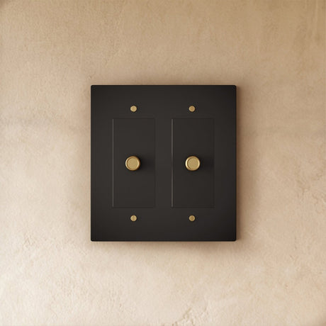 The Brass Dimmer Switch (1 to 5 Gang) - Residence Supply