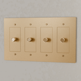 The Brass Dimmer Switch (1 to 5 Gang) - Residence Supply