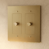 The Brass Dimmer Switch (1 to 5 Gang) - Residence Supply