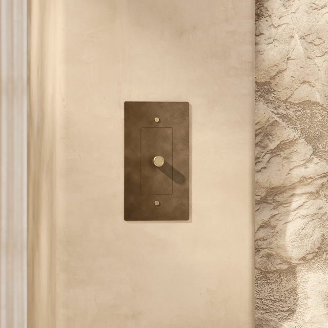 The Brass Dimmer Switch (1 to 5 Gang) - Residence Supply