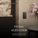 The Brass Dimmer Switch (1 to 5 Gang) - Residence Supply