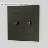 The Brass Dimmer Switch (1 to 5 Gang) - Residence Supply