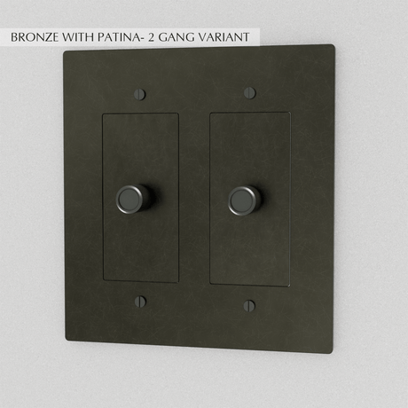 The Brass Dimmer Switch (1 to 5 Gang) - Residence Supply