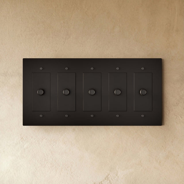 The Brass Dimmer Switch (1 to 5 Gang) - Residence Supply