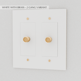The Brass Dimmer Switch (1 to 5 Gang) - Residence Supply