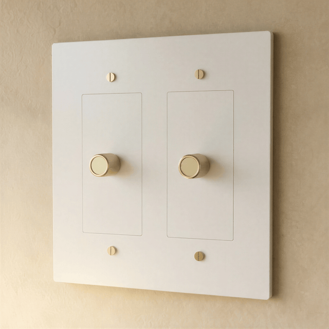 The Brass Dimmer Switch (1 to 5 Gang) - Residence Supply