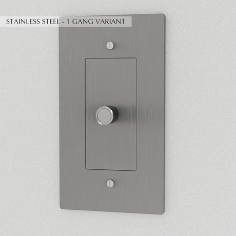 The Brass Dimmer Switch (1 to 5 Gang) - Residence Supply