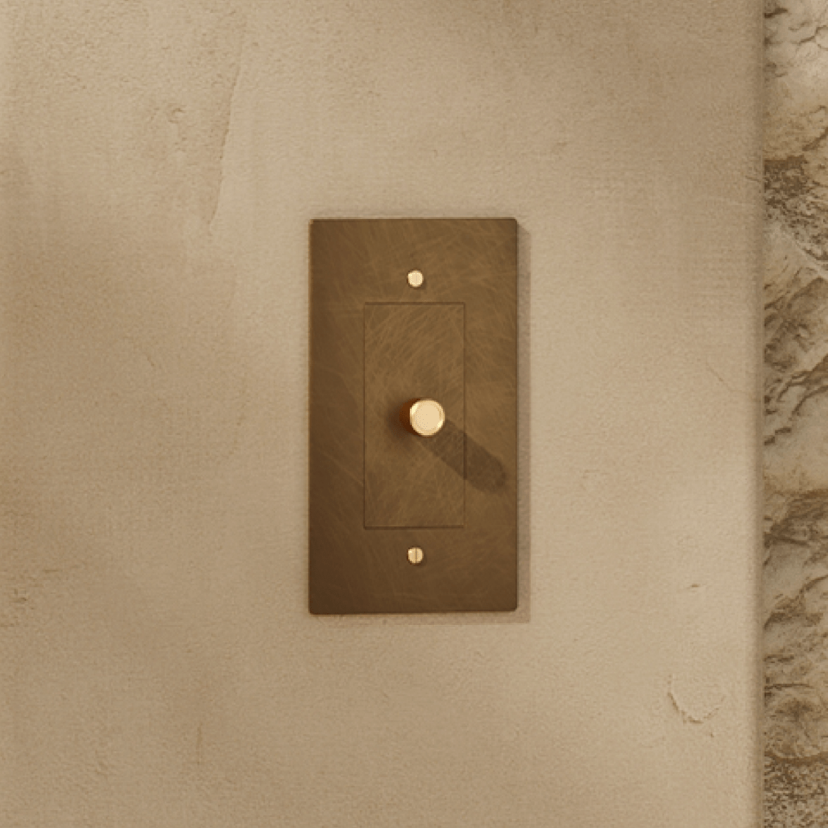 The Brass Dimmer Switch (1 to 5 Gang) - Residence Supply