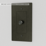 The Brass Dimmer Switch (1 to 5 Gang) - Residence Supply