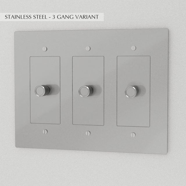 The Brass Dimmer Switch (1 to 5 Gang) - Residence Supply