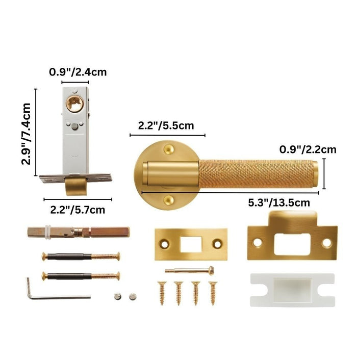 The Brass Door Handle - Residence Supply